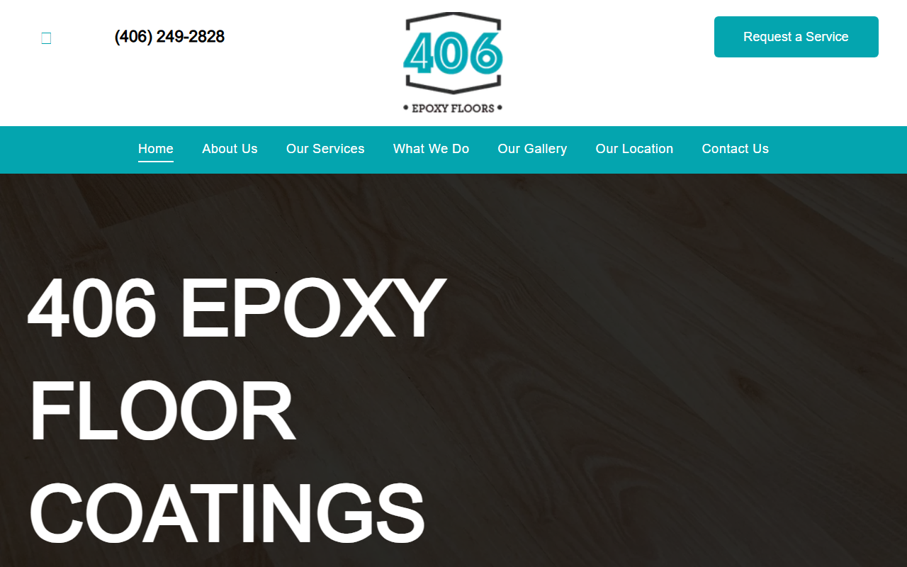 406epoxyfloors.com screenshot