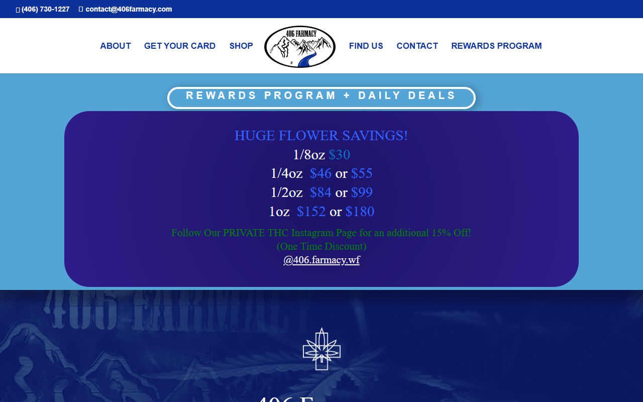 406farmacy.com screenshot
