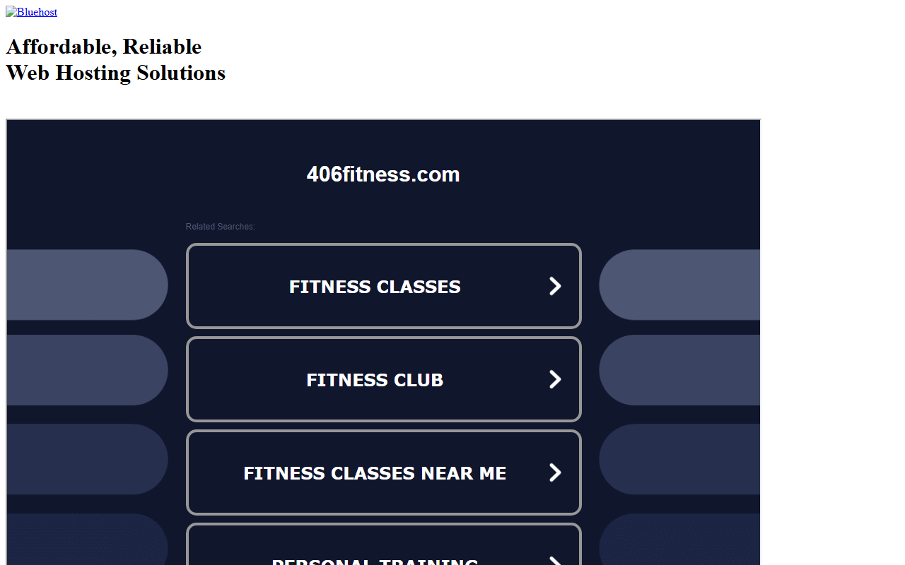 406fitness.com screenshot