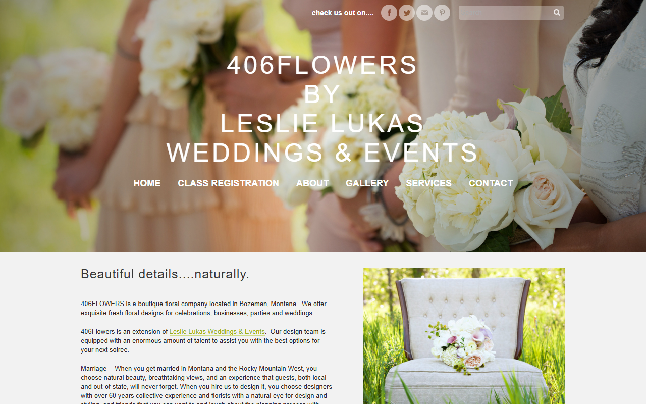 406flowers.com screenshot