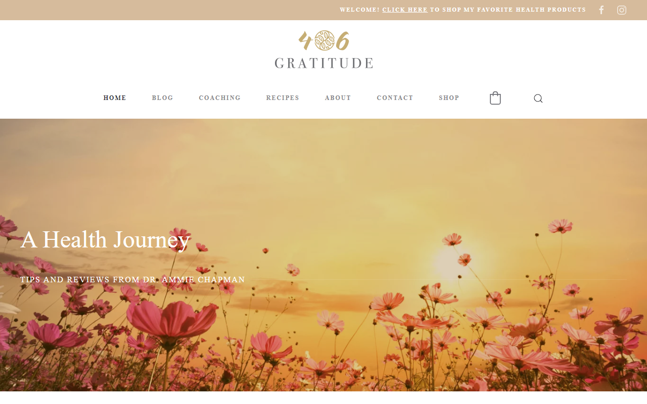 406gratitude.com screenshot