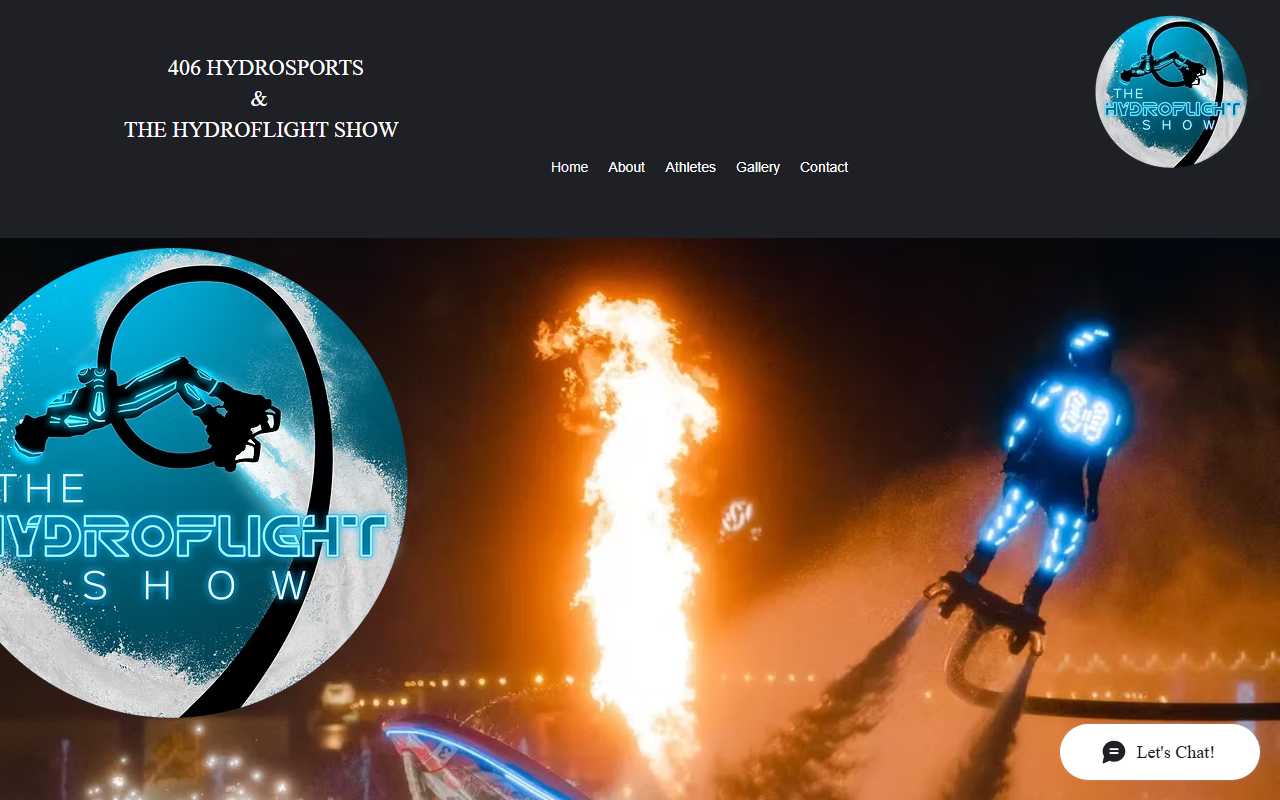 406hydrosports.com screenshot