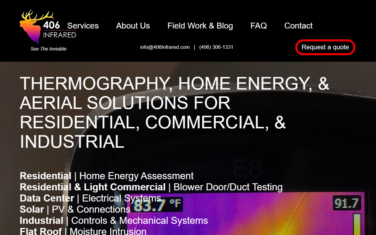 406infrared.com screenshot