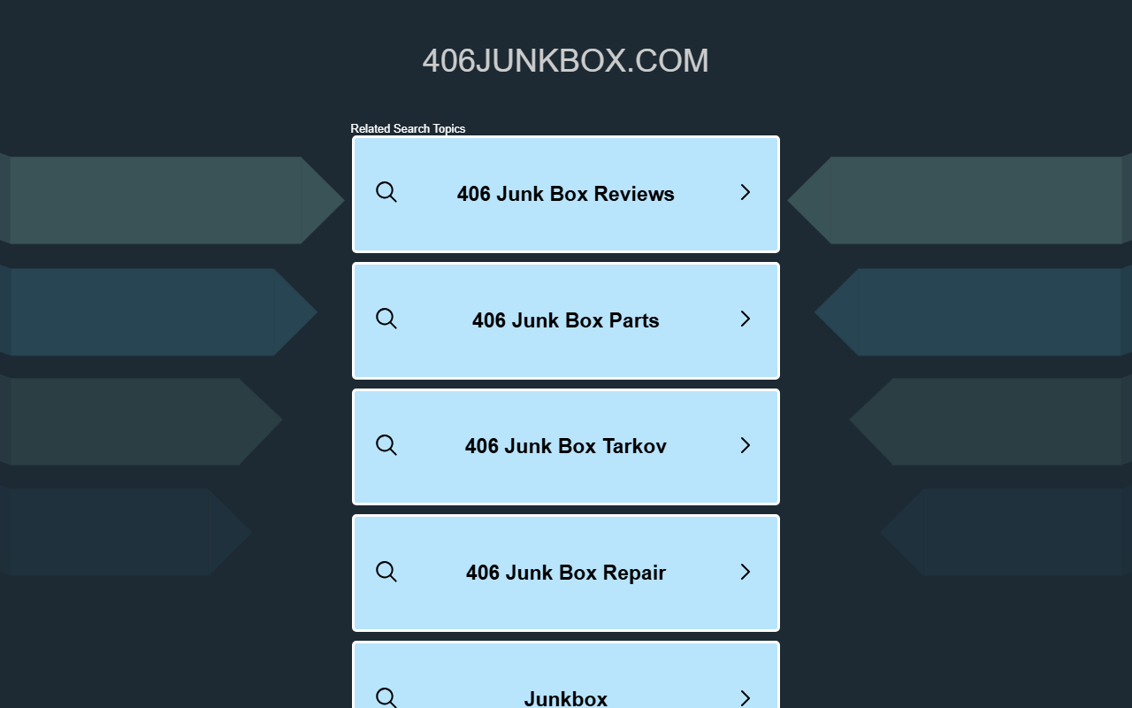 406junkbox.com screenshot