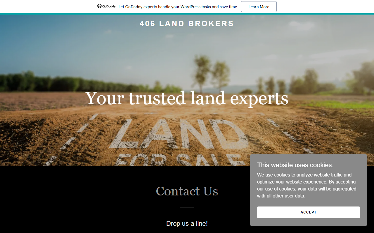 406landbrokers.com screenshot