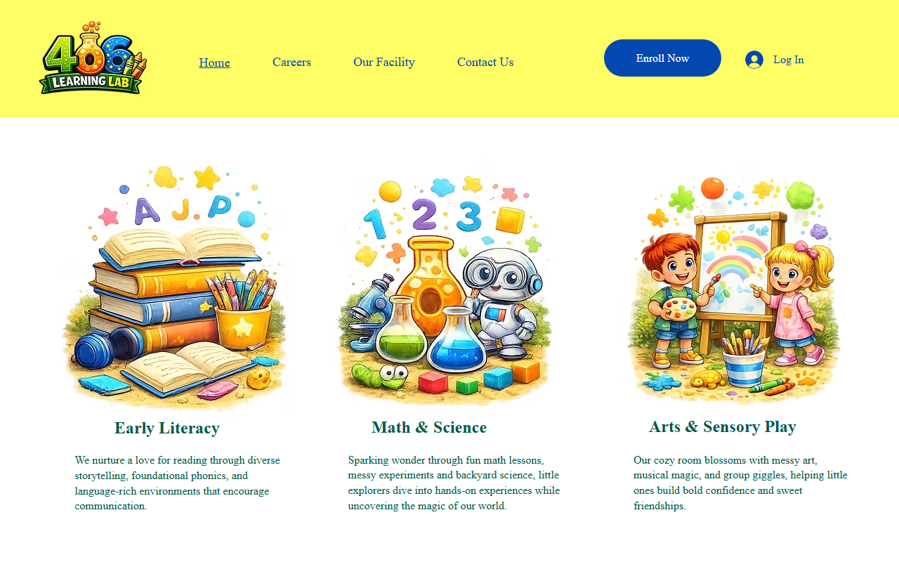 406learninglab.com screenshot