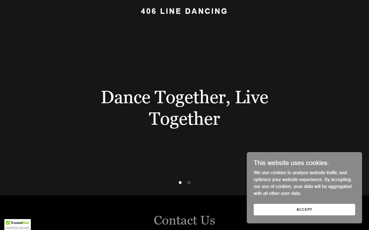 406linedancing.com screenshot