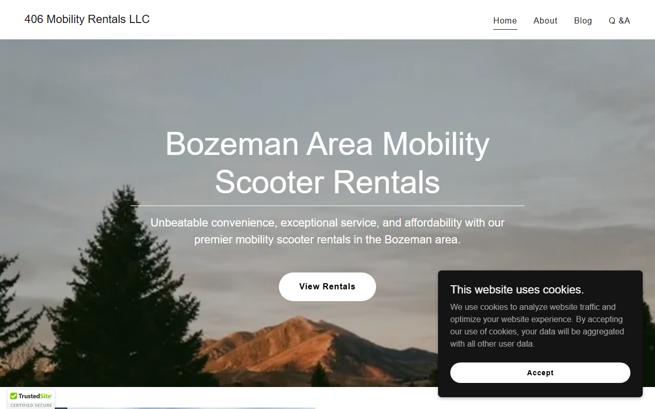 406mobility.com screenshot