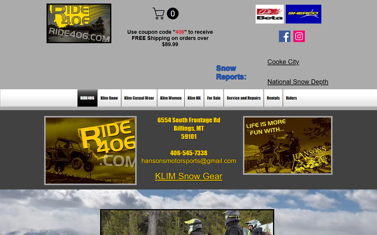 406powersports.com screenshot