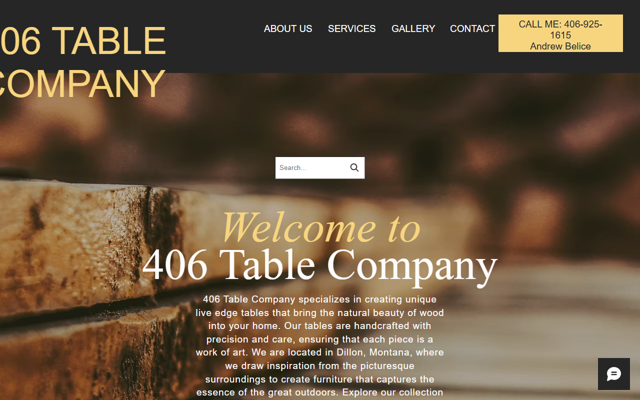 406tablecompany.com screenshot