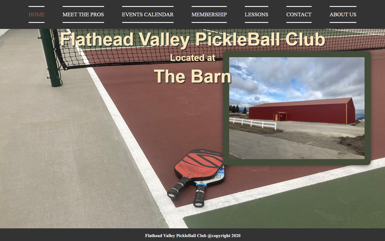 406thebarn.com screenshot