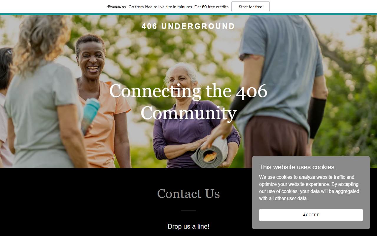 406underground.com screenshot
