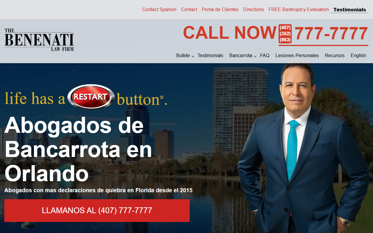 407bancarota.com screenshot
