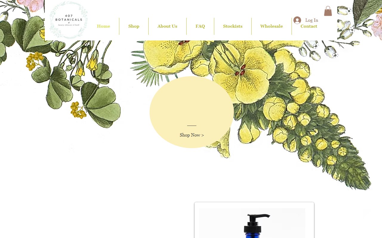 407botanicals.com screenshot