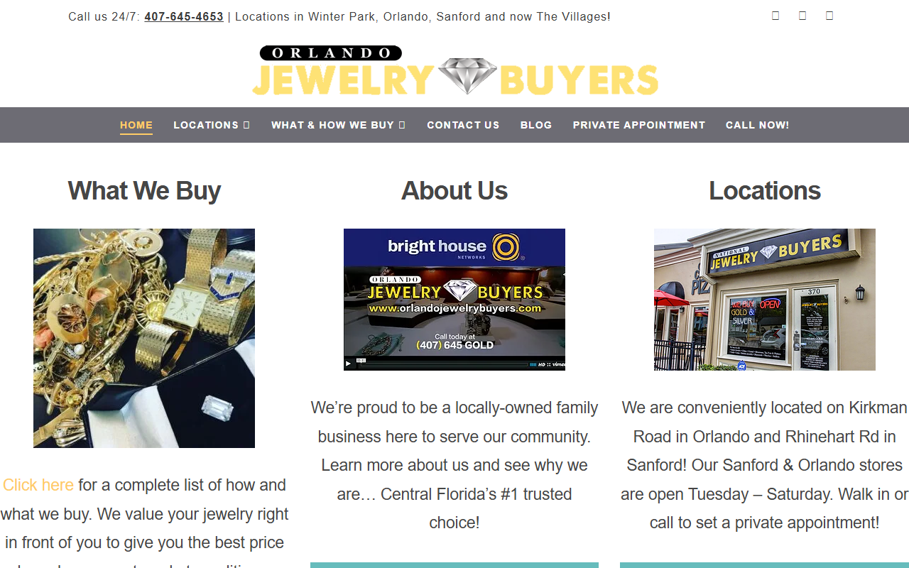 407jewelry.com screenshot
