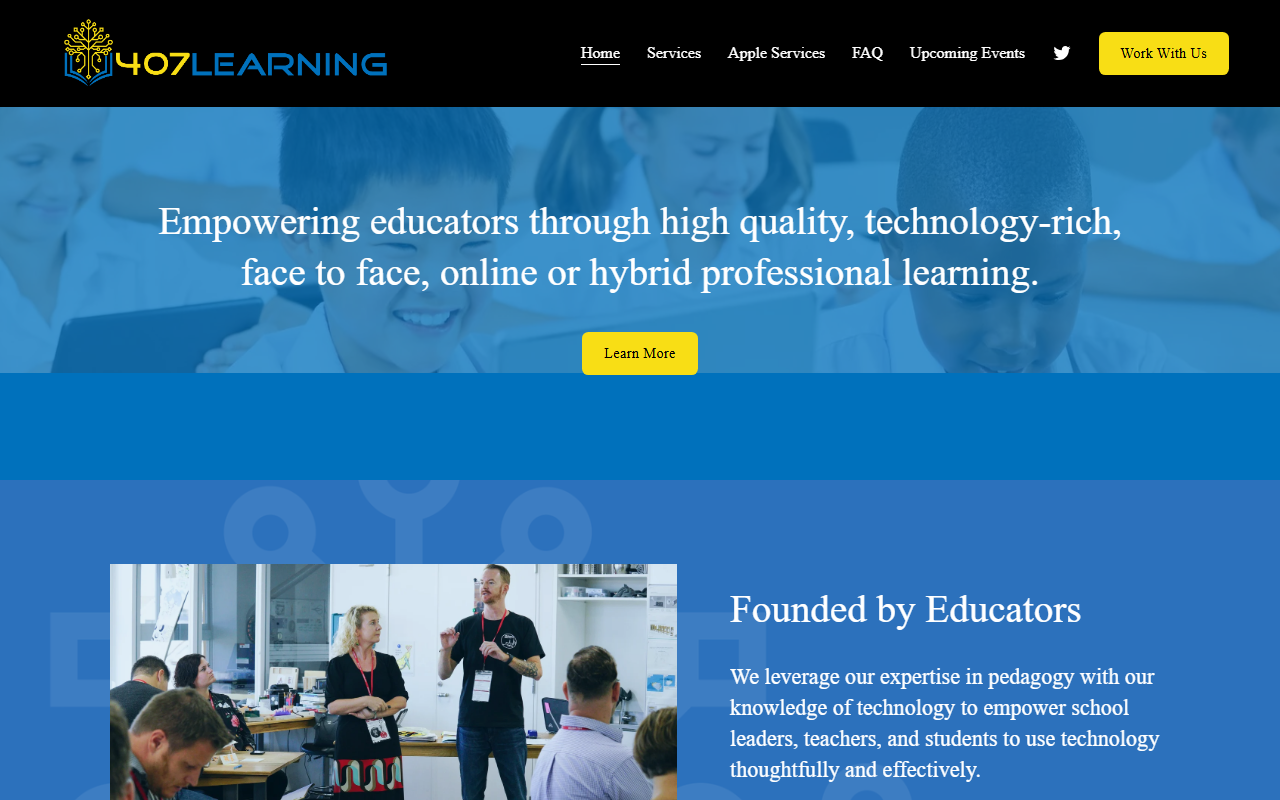 407learning.com screenshot