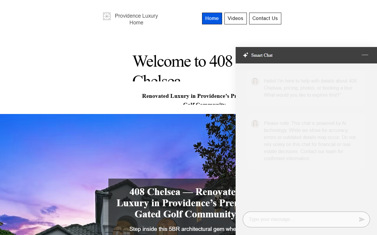 408chelsea.com screenshot
