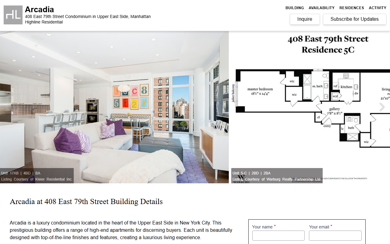 408east79th.com screenshot