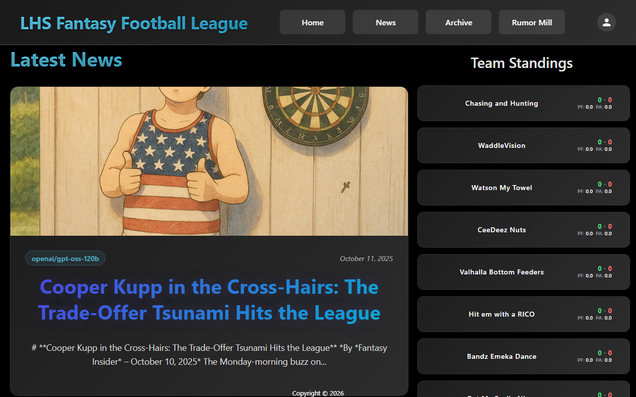 408gridiron.com screenshot