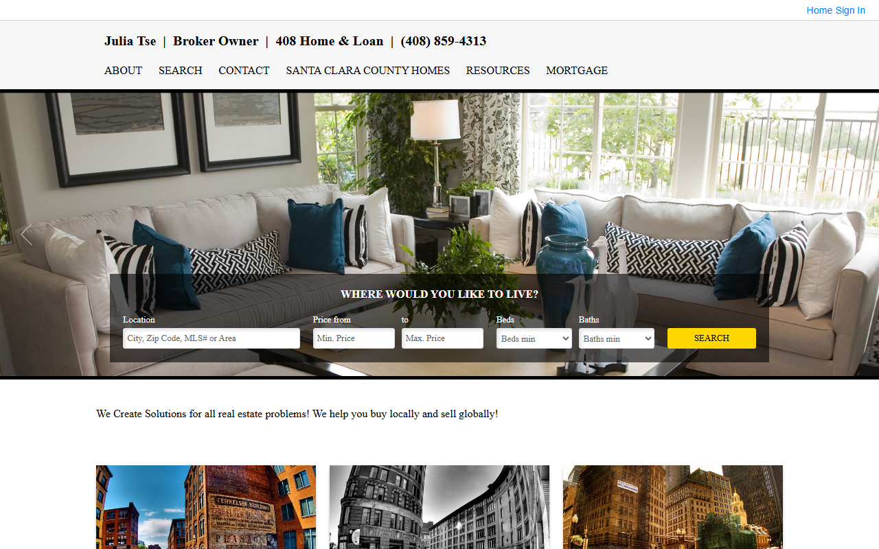 408homeandloan.com screenshot