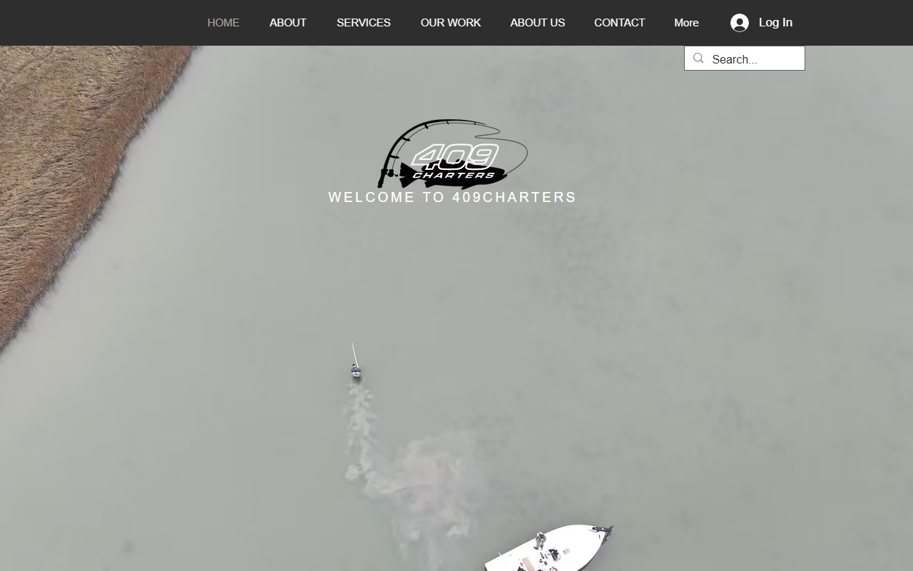 409charters.com screenshot
