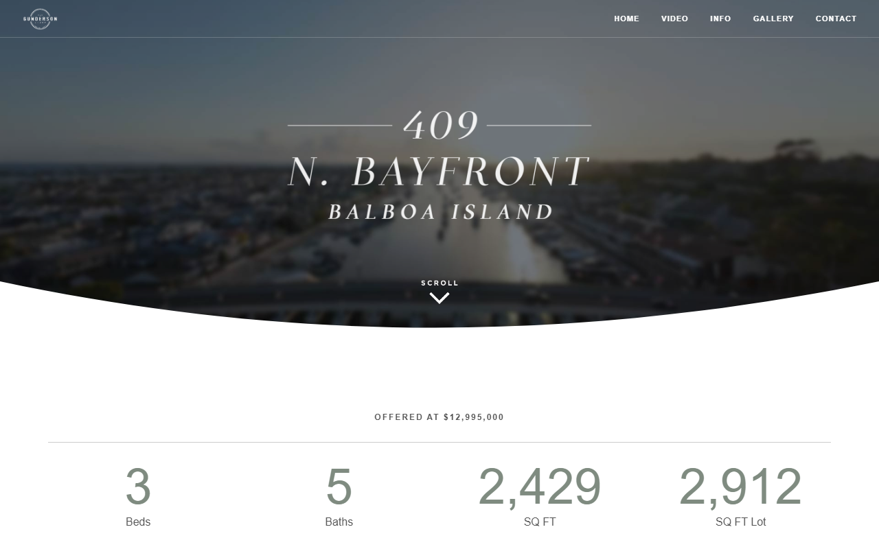 409nbayfront.com screenshot