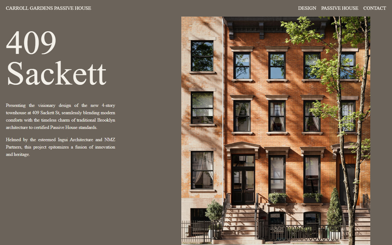 409sackett.com screenshot