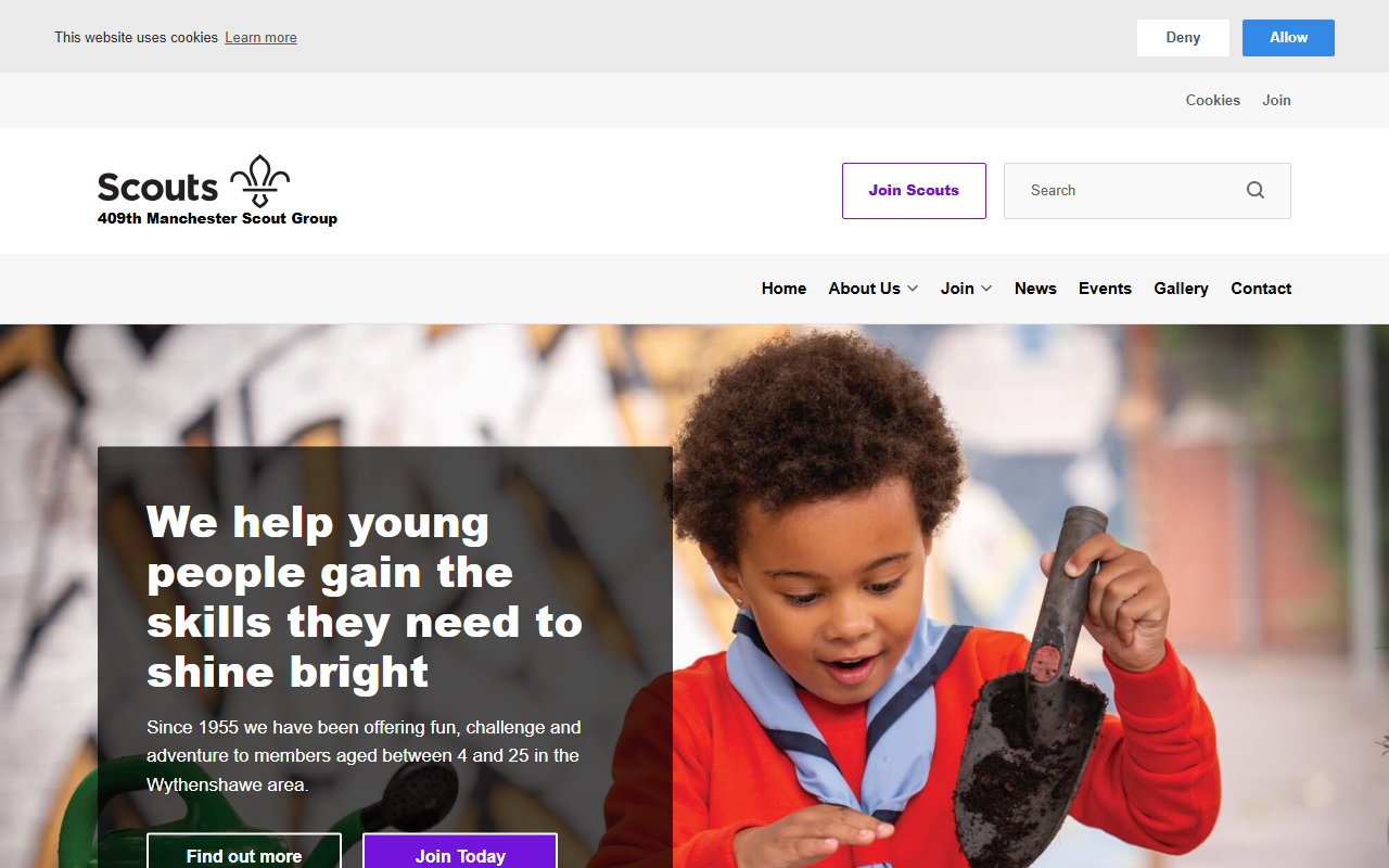 409thscouts.com screenshot