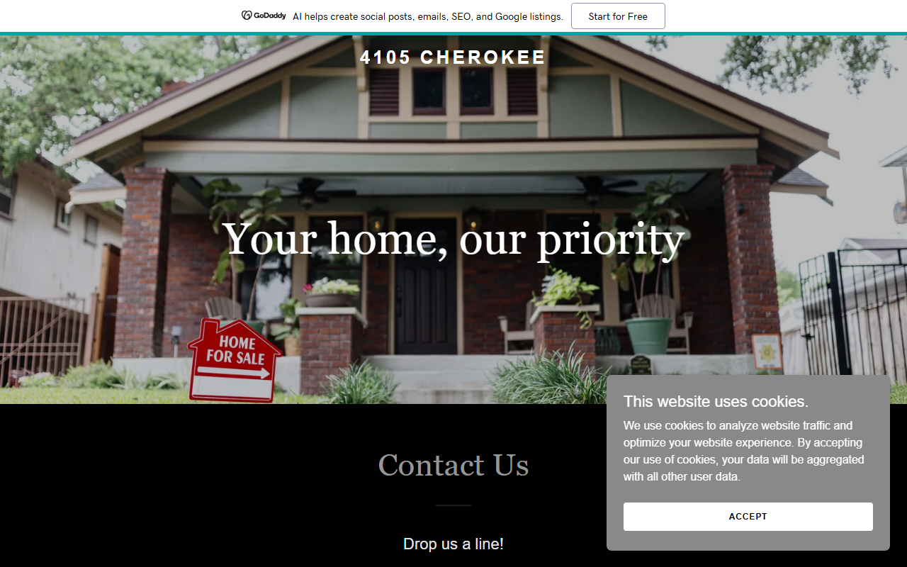 4105cherokee.com screenshot