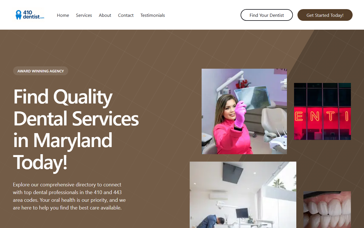 410dentists.com screenshot