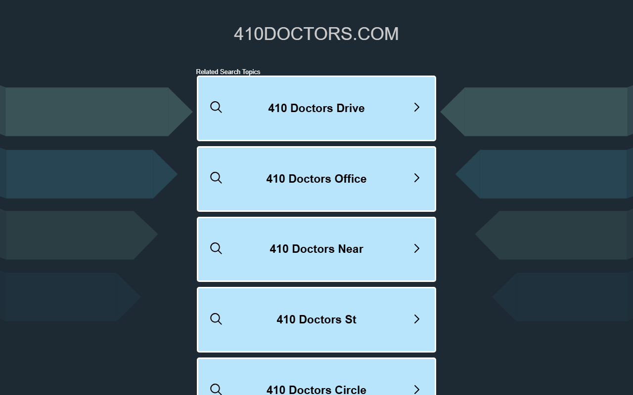 410doctors.com screenshot