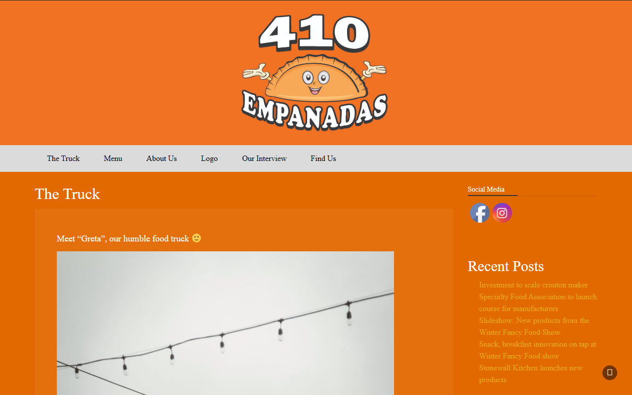 410empanadas.com screenshot