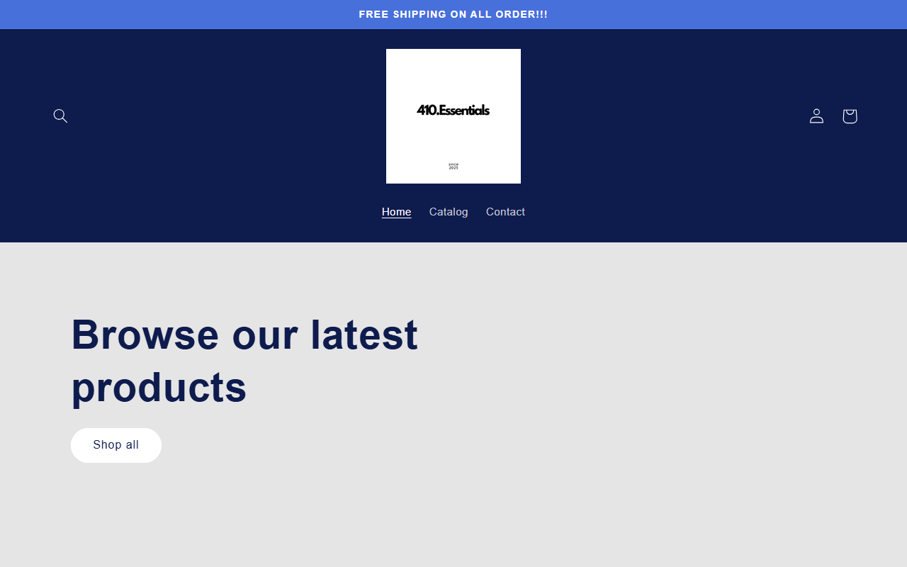 410essentials.com screenshot