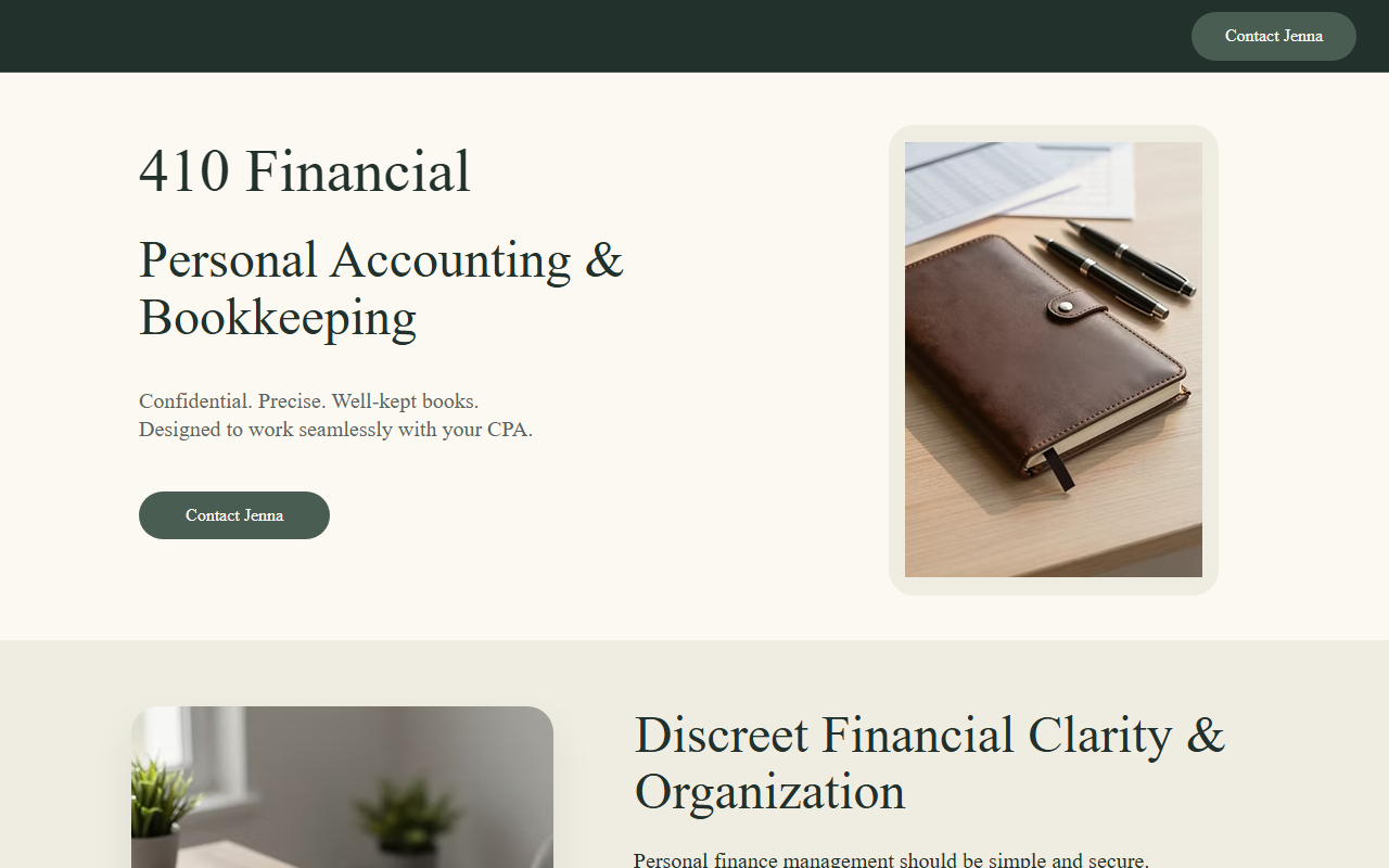 410financial.com screenshot