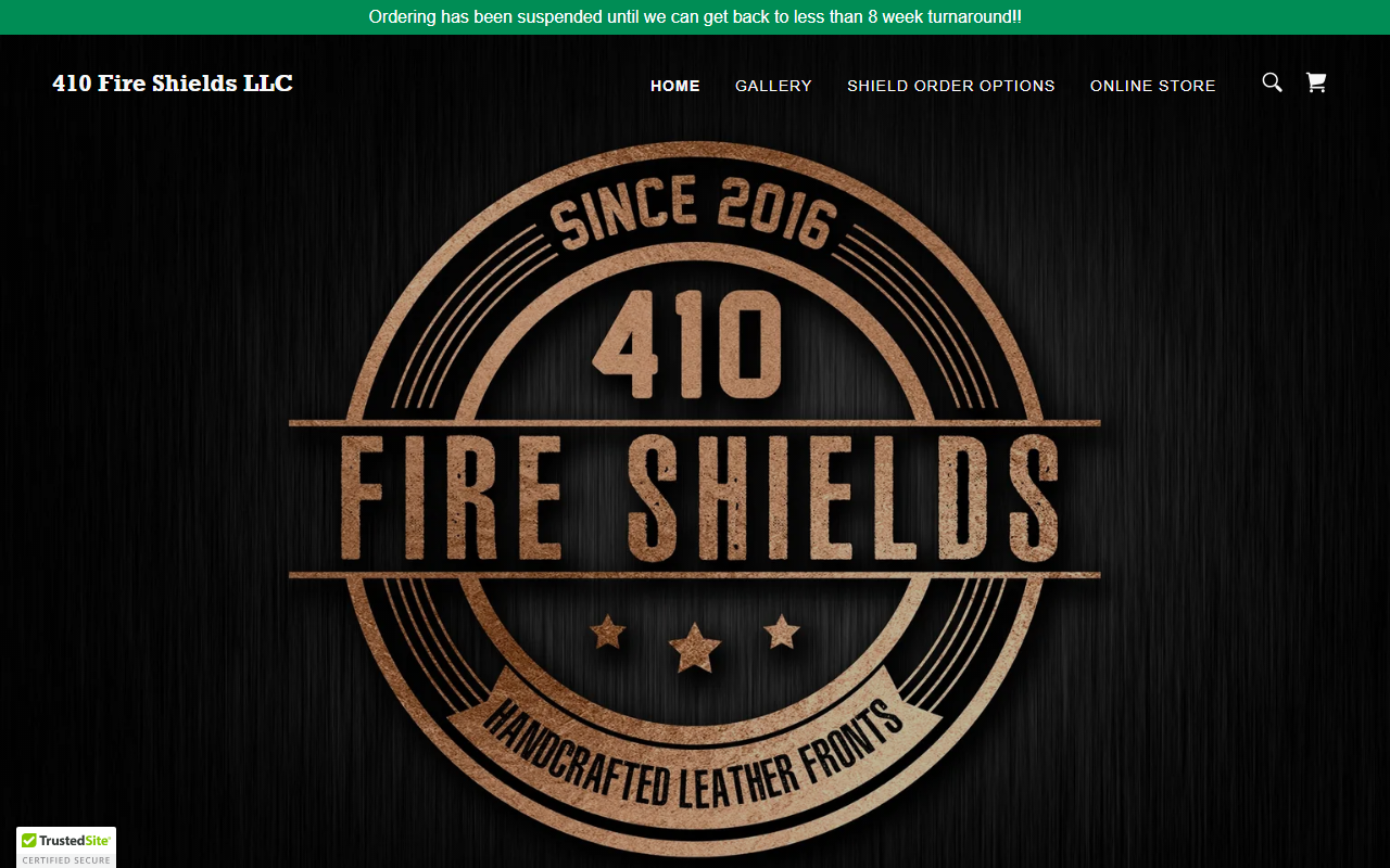 410fireshields.com screenshot
