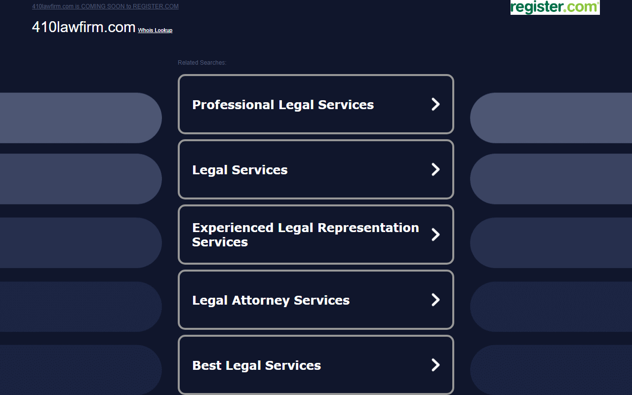 410lawfirm.com screenshot