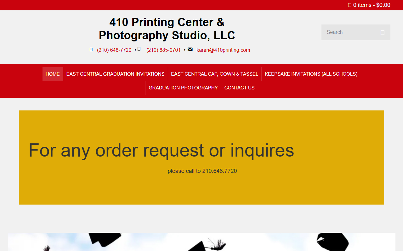 410printing.com screenshot
