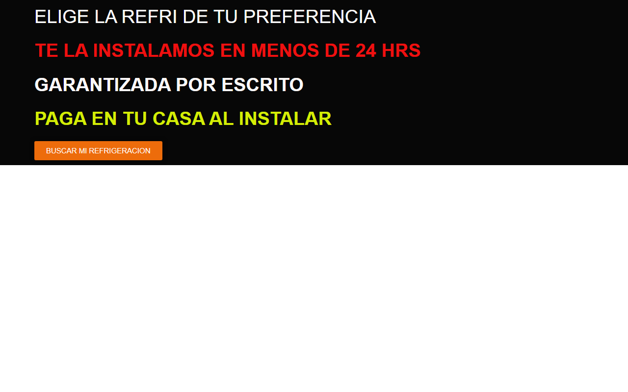 410refrigeracion.com screenshot
