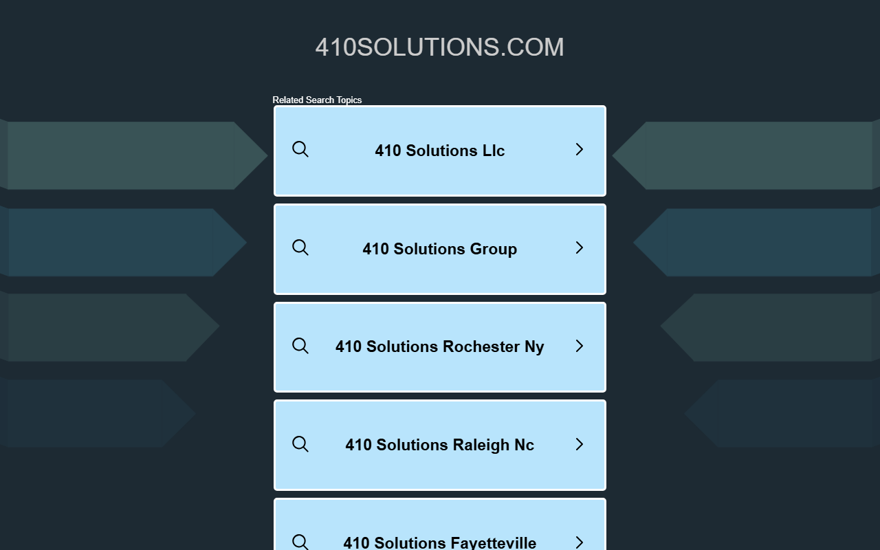 410solutions.com screenshot