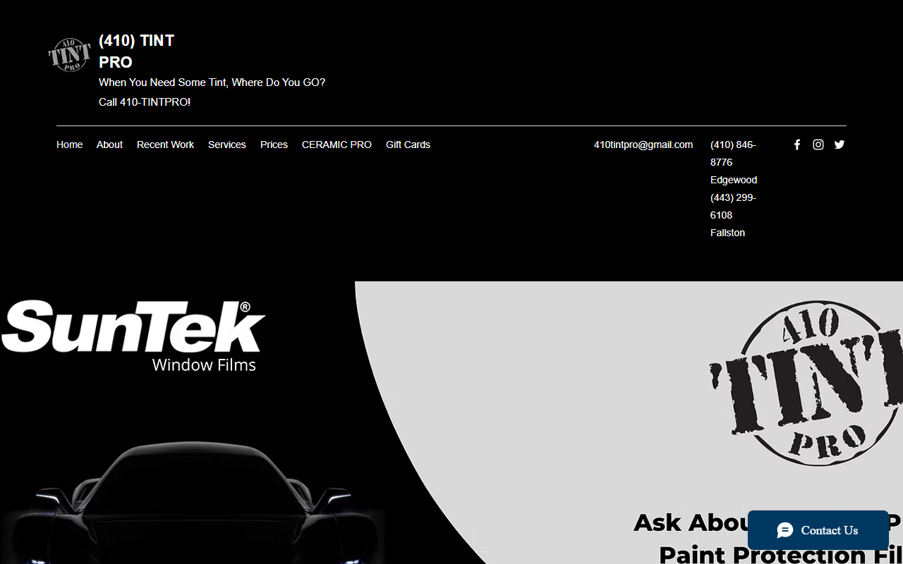 410tintpro.com screenshot