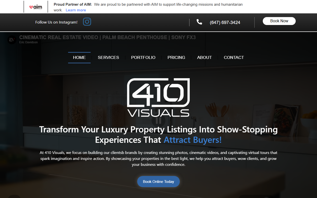 410visuals.com screenshot