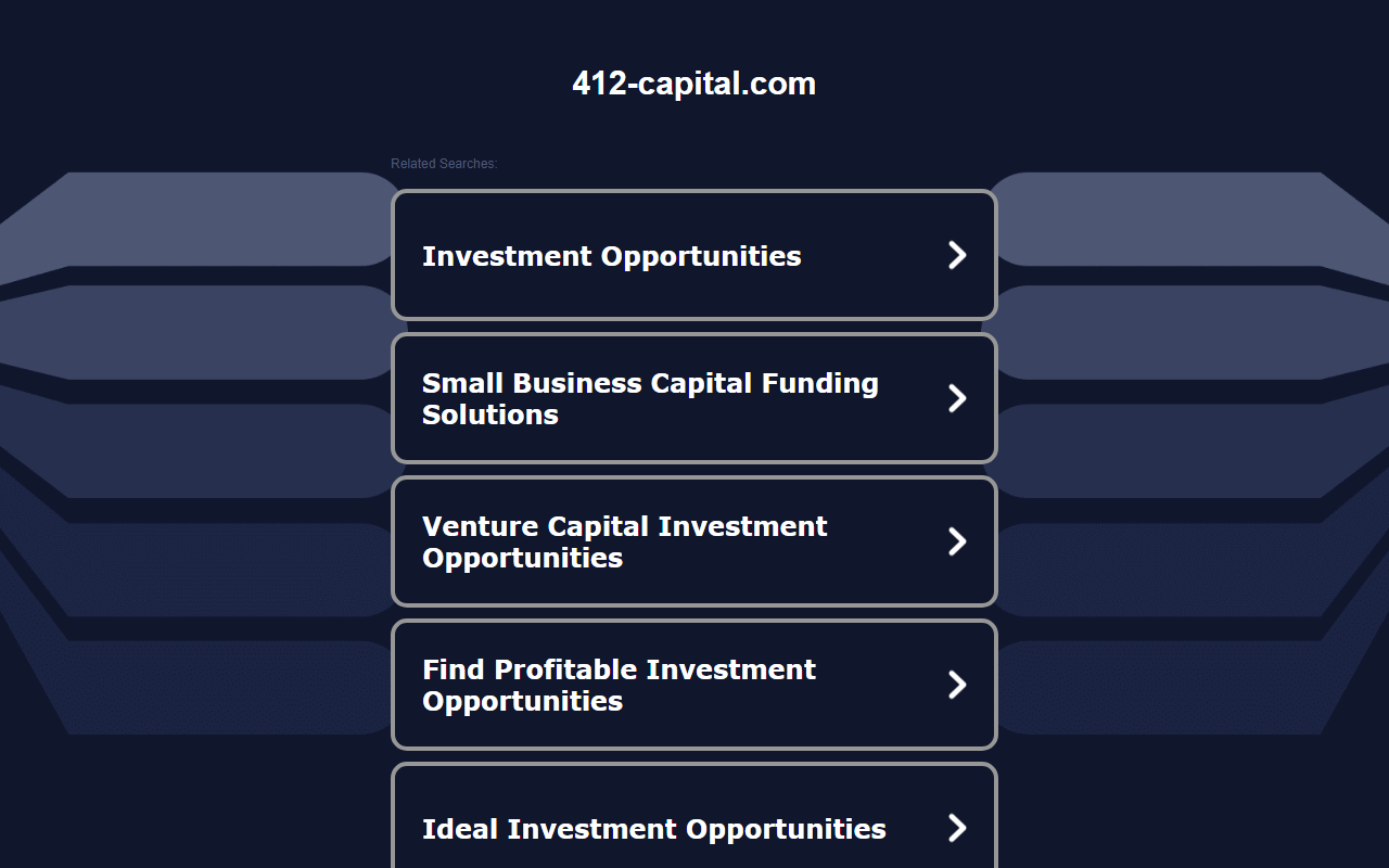 412-capital.com screenshot