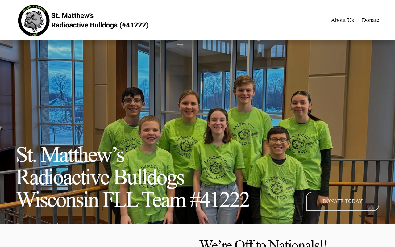 41222robotics.com screenshot