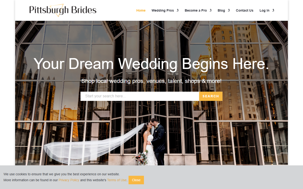 412bridesguide.com screenshot