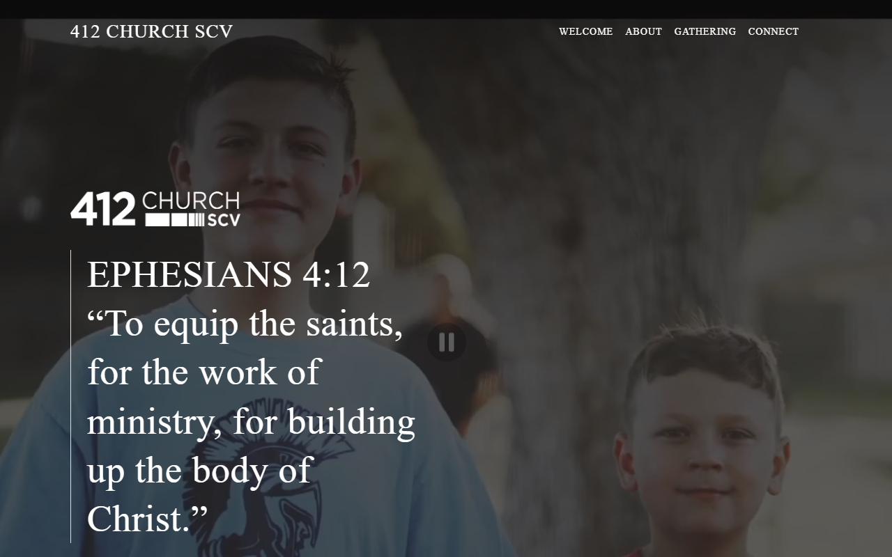 412churchscv.com screenshot
