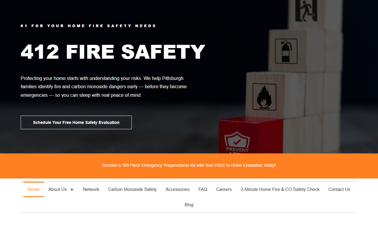 412firesafety.com screenshot