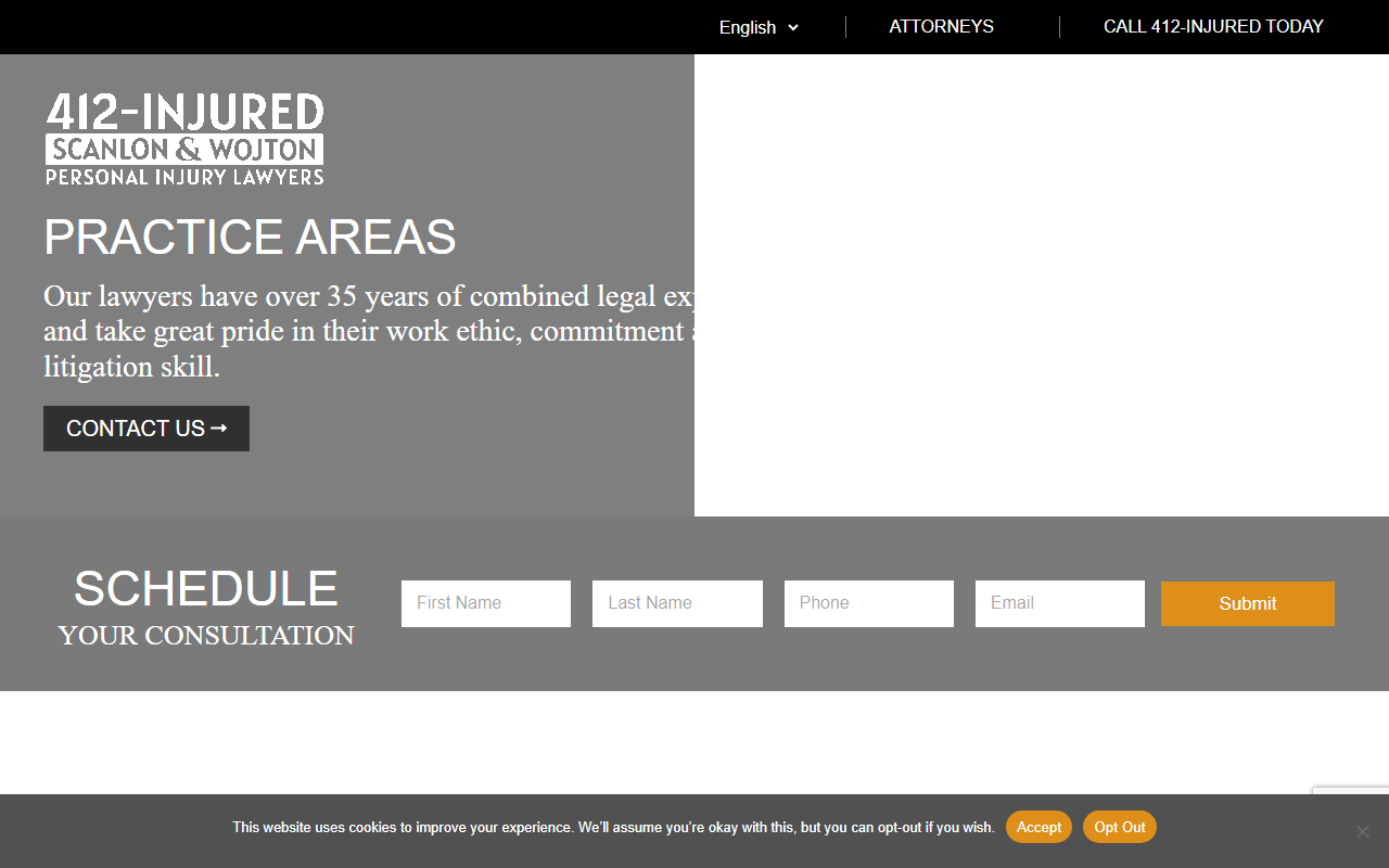 412injured.com screenshot