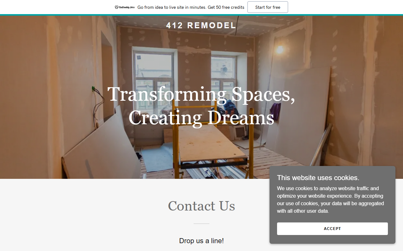 412remodel.com screenshot