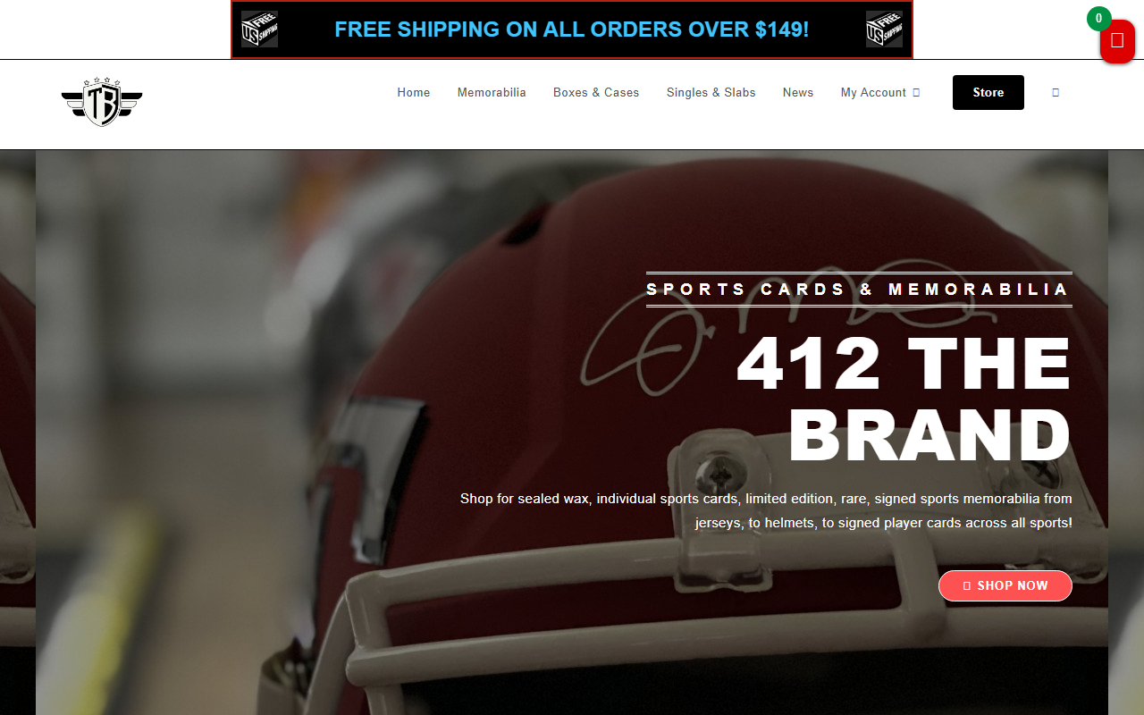 412thebrand.com screenshot