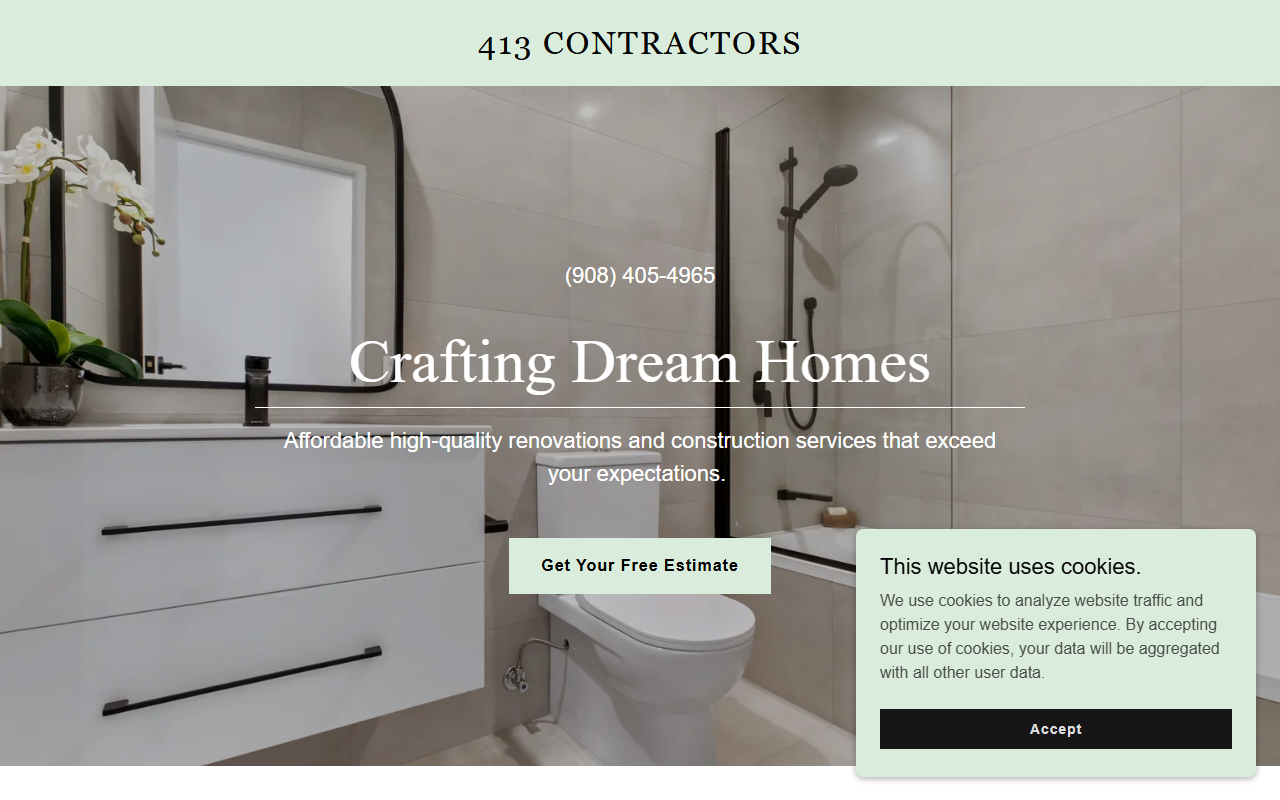 413contractors.com screenshot